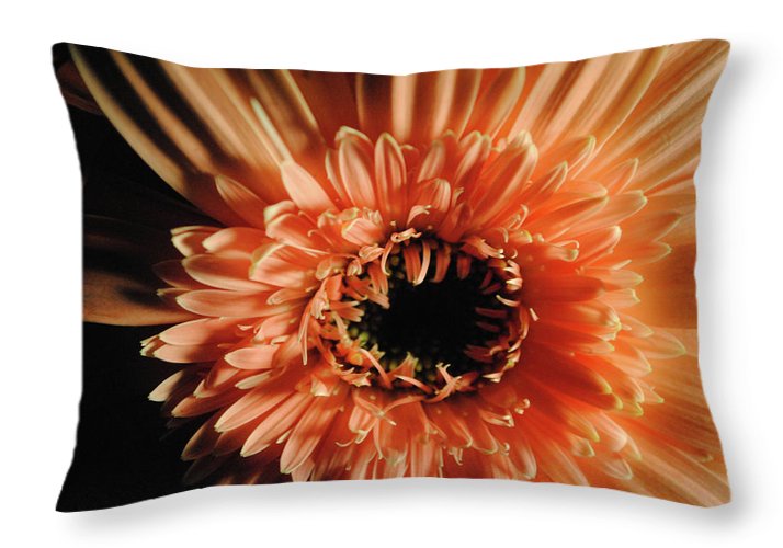 Raw Flowers 9 - Throw Pillow