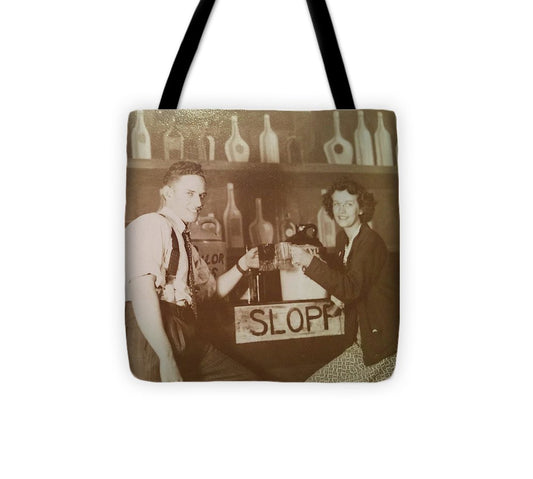 Ray and Shirl At A Bar - Tote Bag