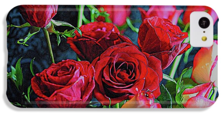 Red and White Rose Collection 3 - Phone Case