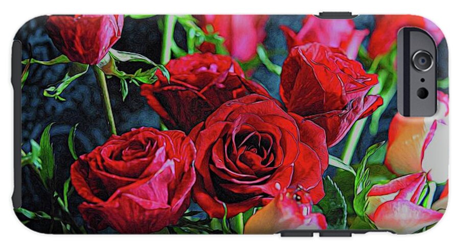 Red and White Rose Collection 3 - Phone Case