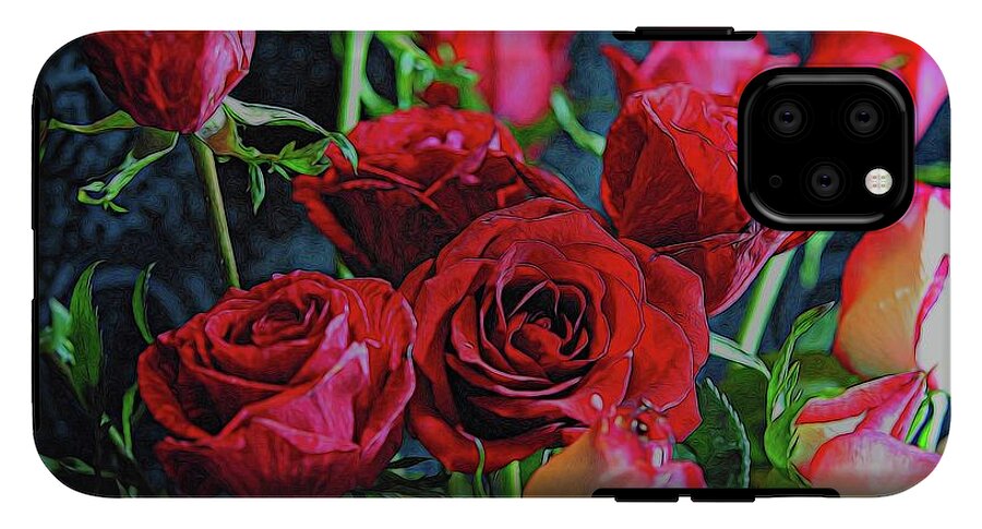 Red and White Rose Collection 3 - Phone Case