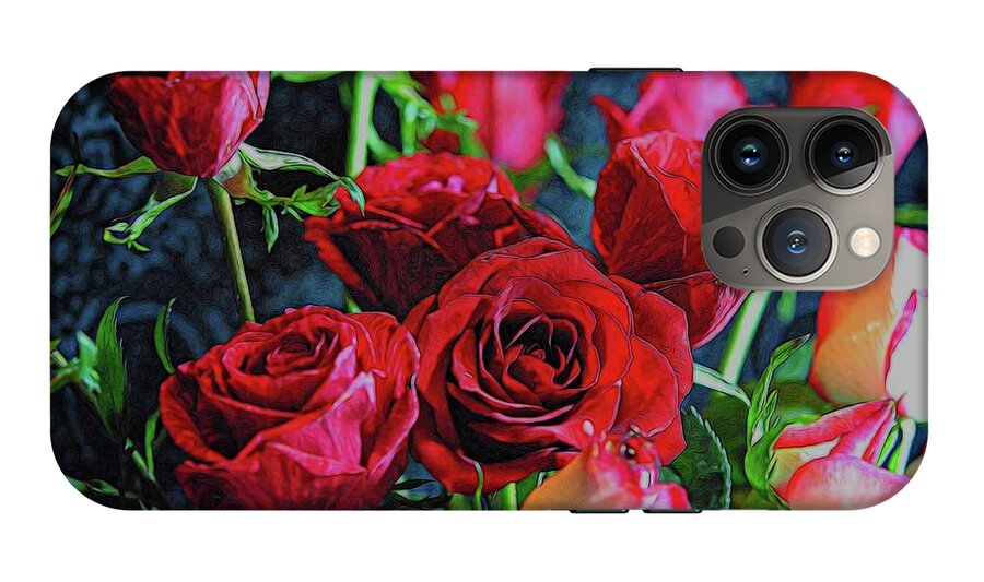 Red and White Rose Collection 3 - Phone Case
