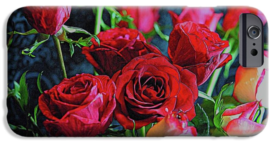 Red and White Rose Collection 3 - Phone Case