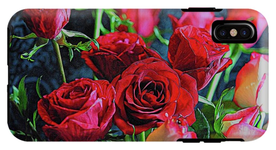 Red and White Rose Collection 3 - Phone Case
