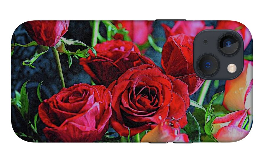 Red and White Rose Collection 3 - Phone Case