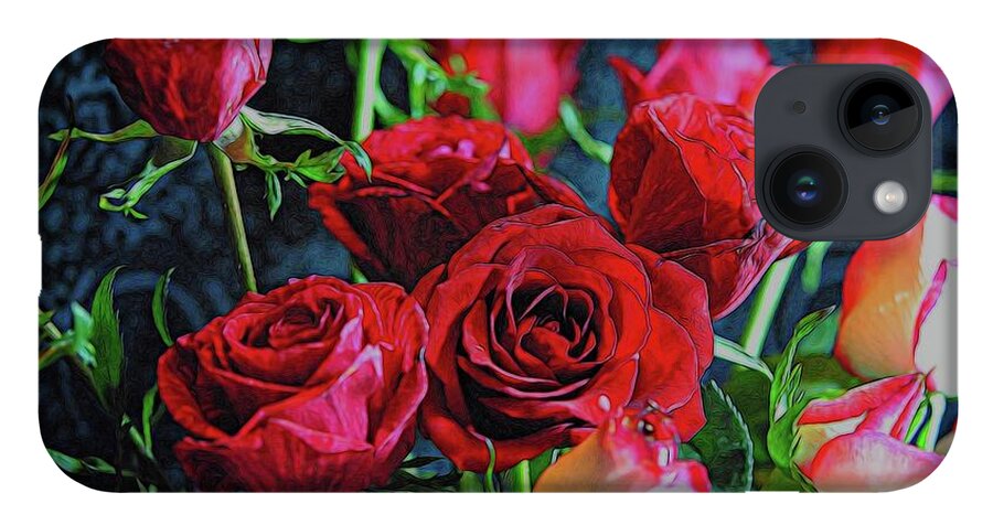 Red and White Rose Collection 3 - Phone Case