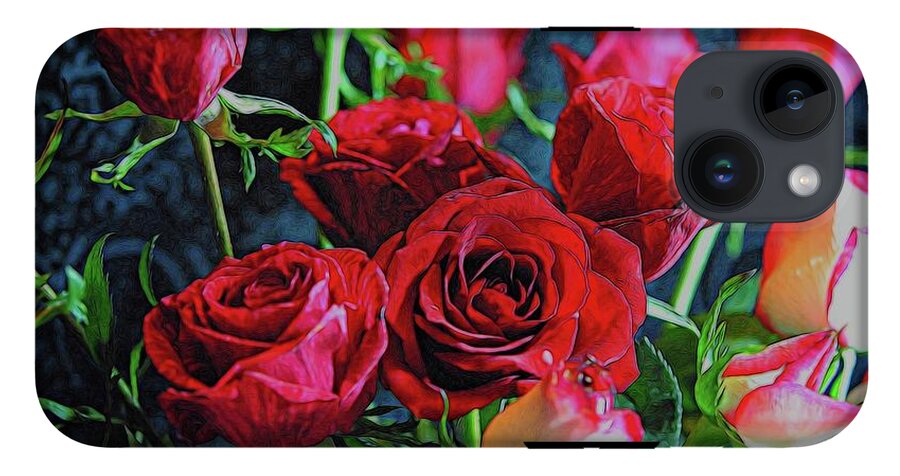 Red and White Rose Collection 3 - Phone Case