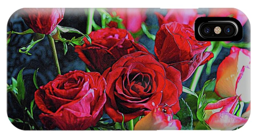 Red and White Rose Collection 3 - Phone Case