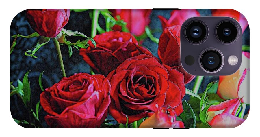 Red and White Rose Collection 3 - Phone Case