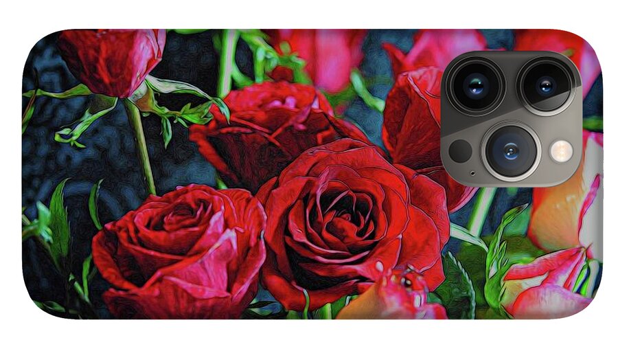 Red and White Rose Collection 3 - Phone Case