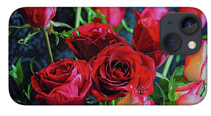 Red and White Rose Collection 3 - Phone Case