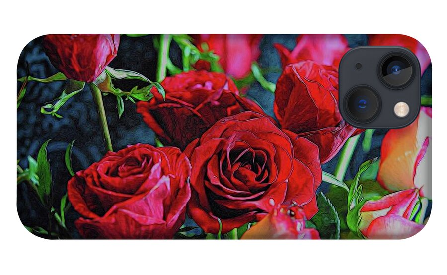 Red and White Rose Collection 3 - Phone Case
