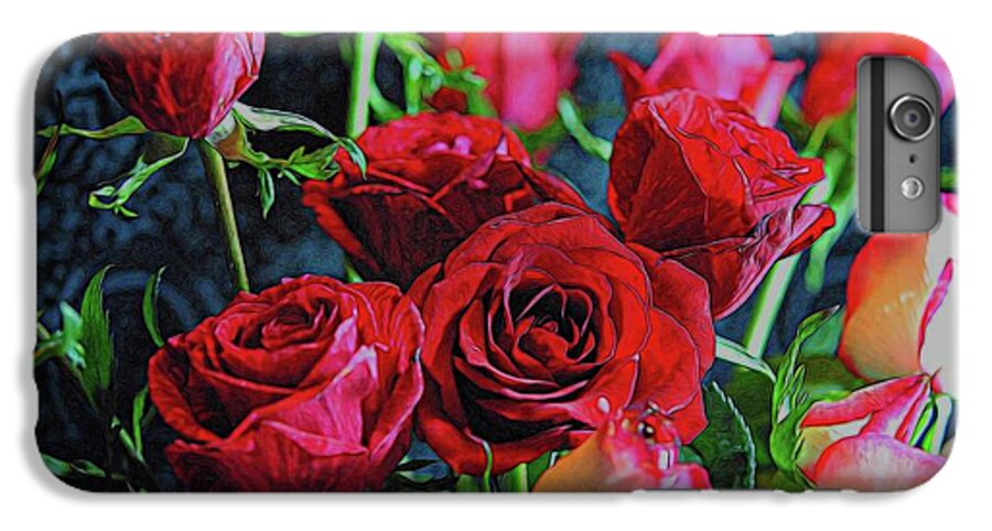 Red and White Rose Collection 3 - Phone Case
