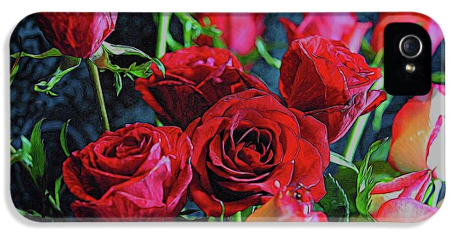 Red and White Rose Collection 3 - Phone Case