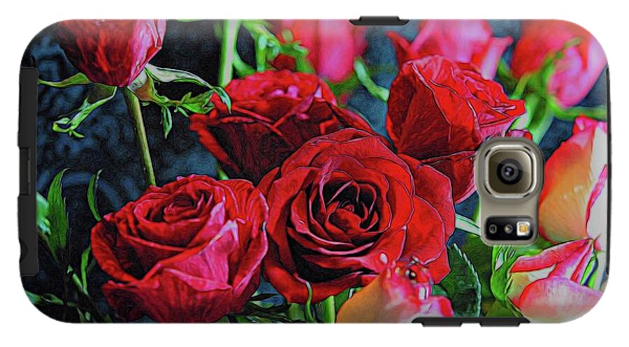 Red and White Rose Collection 3 - Phone Case