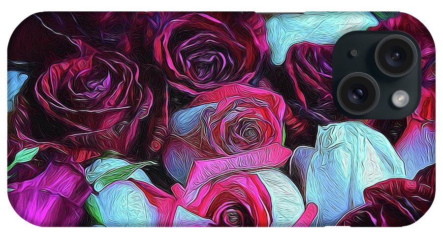 Red and White Roseheads - Phone Case