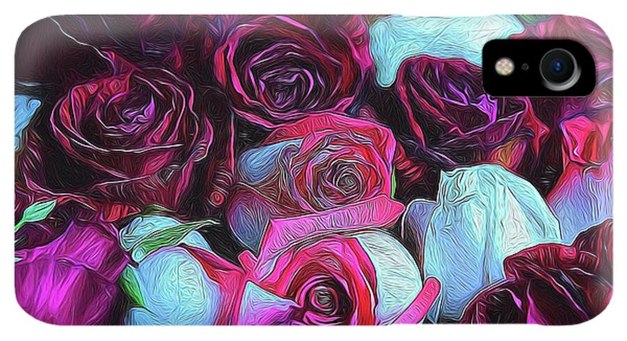Red and White Roseheads - Phone Case
