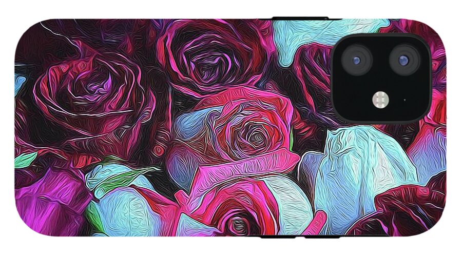 Red and White Roseheads - Phone Case