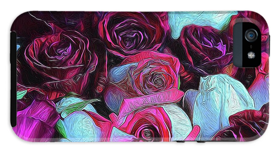 Red and White Roseheads - Phone Case