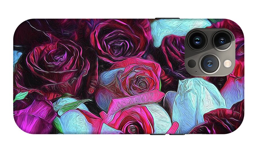 Red and White Roseheads - Phone Case