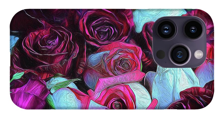 Red and White Roseheads - Phone Case