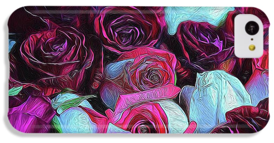 Red and White Roseheads - Phone Case