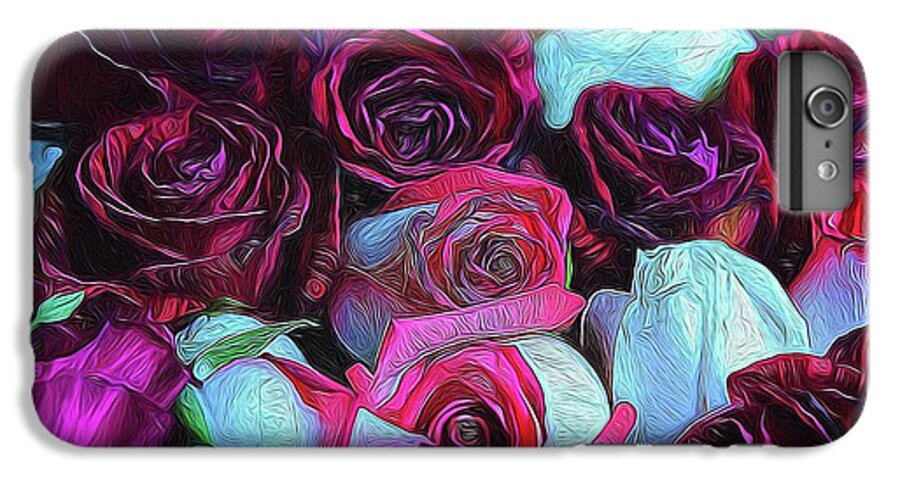 Red and White Roseheads - Phone Case