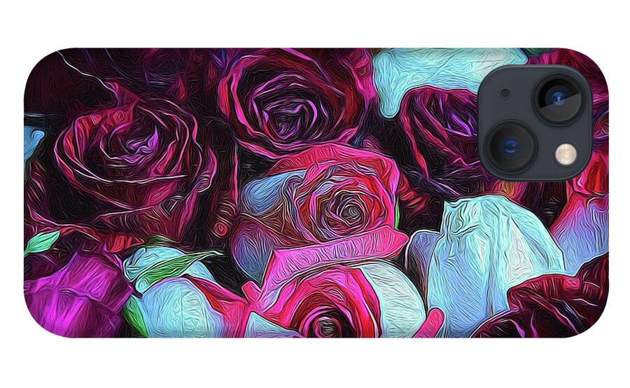 Red and White Roseheads - Phone Case