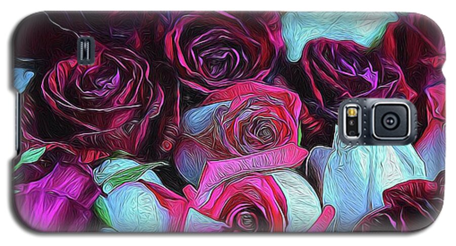 Red and White Roseheads - Phone Case