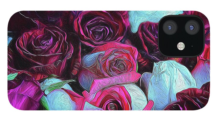 Red and White Roseheads - Phone Case
