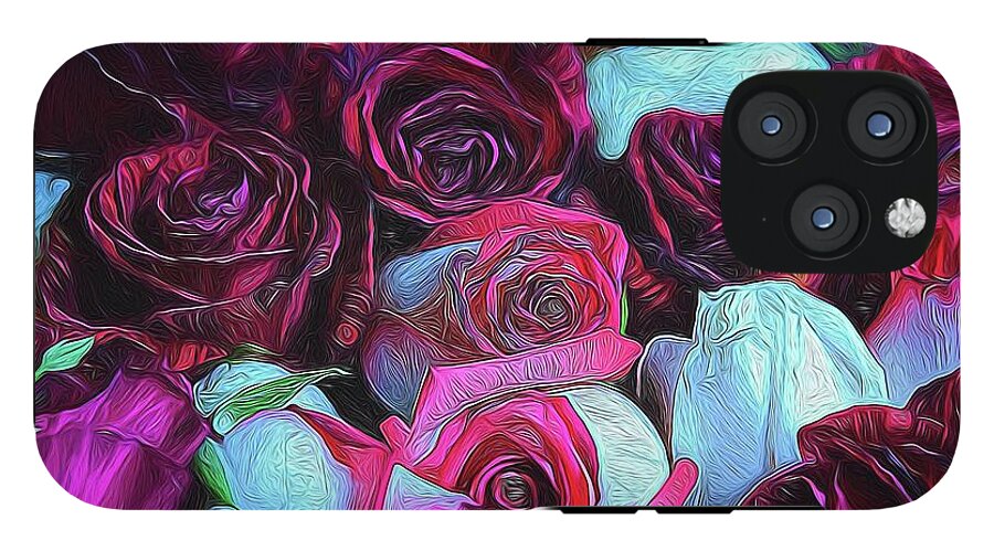 Red and White Roseheads - Phone Case
