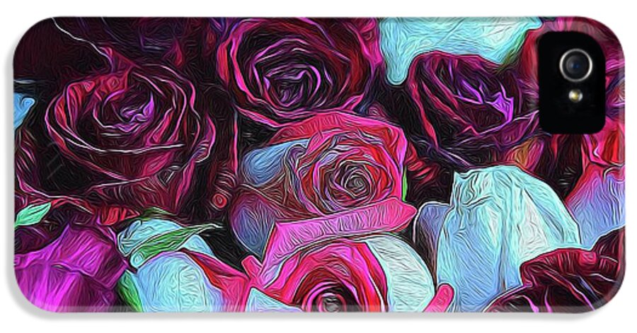 Red and White Roseheads - Phone Case