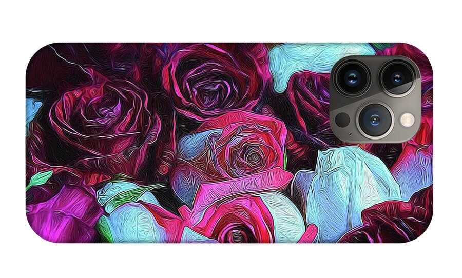 Red and White Roseheads - Phone Case
