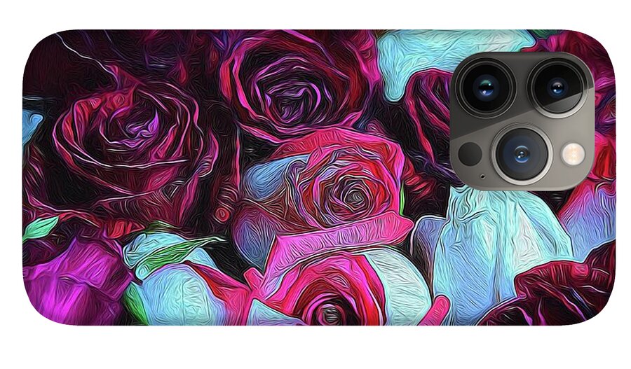 Red and White Roseheads - Phone Case