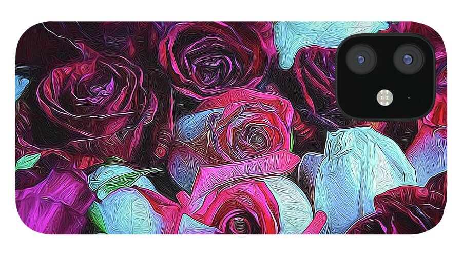 Red and White Roseheads - Phone Case