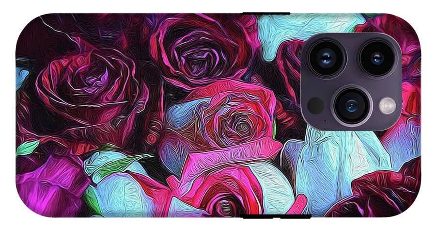 Red and White Roseheads - Phone Case