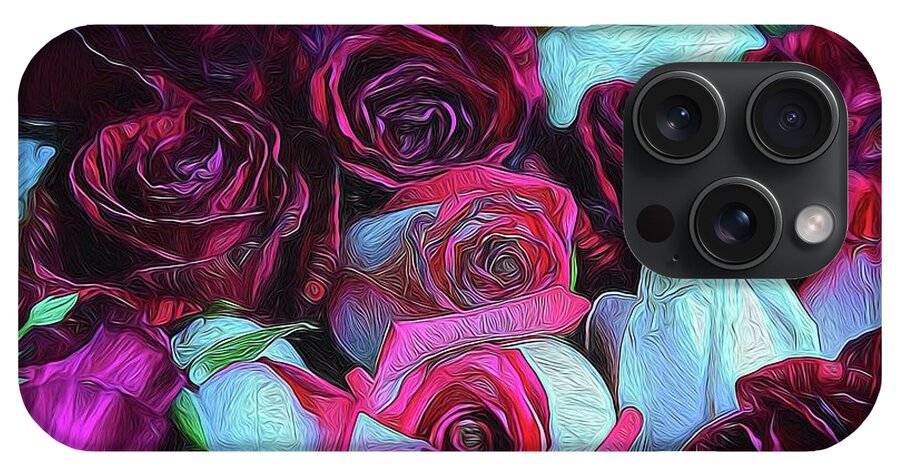 Red and White Roseheads - Phone Case