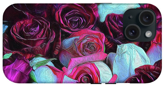 Red and White Roseheads - Phone Case