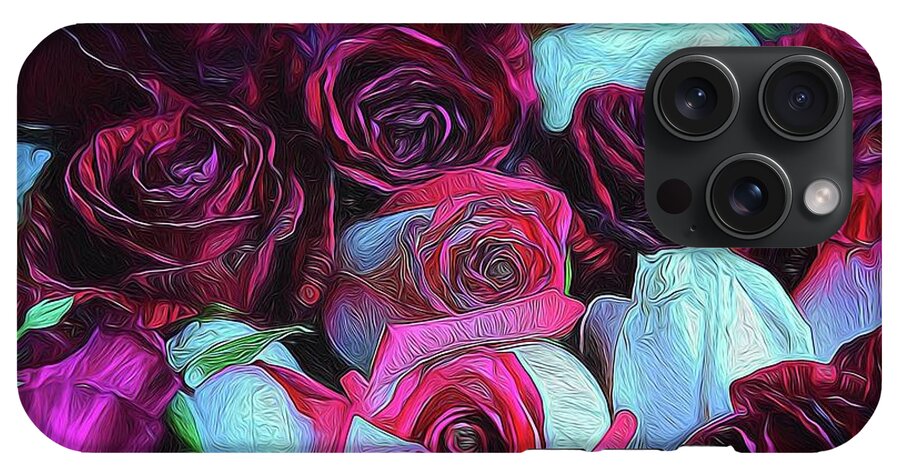 Red and White Roseheads - Phone Case
