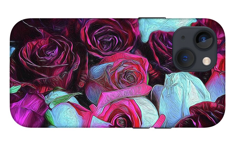 Red and White Roseheads - Phone Case