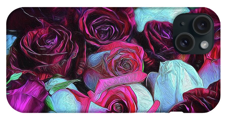 Red and White Roseheads - Phone Case