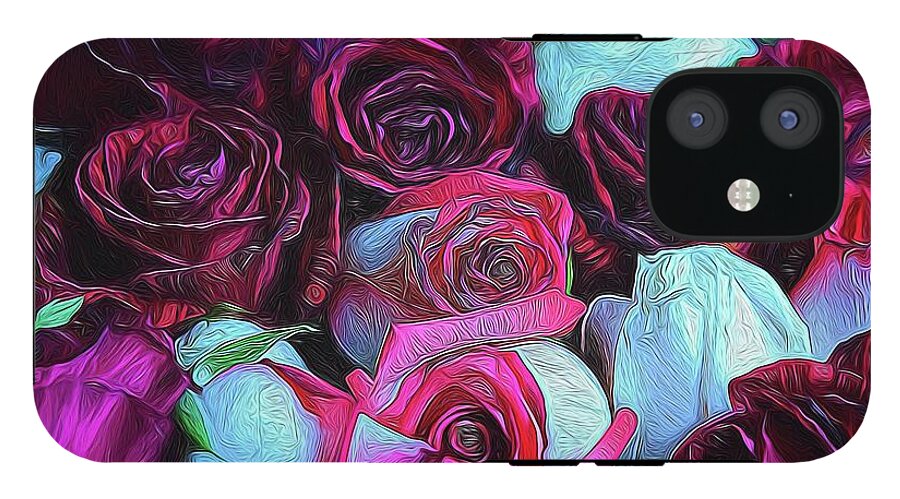 Red and White Roseheads - Phone Case