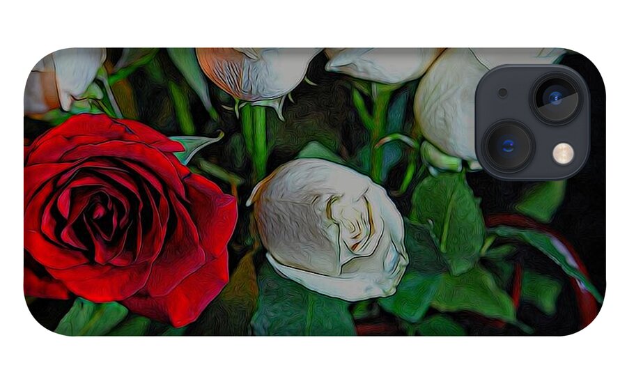 Red and White Roses Collection 2 - Phone Case