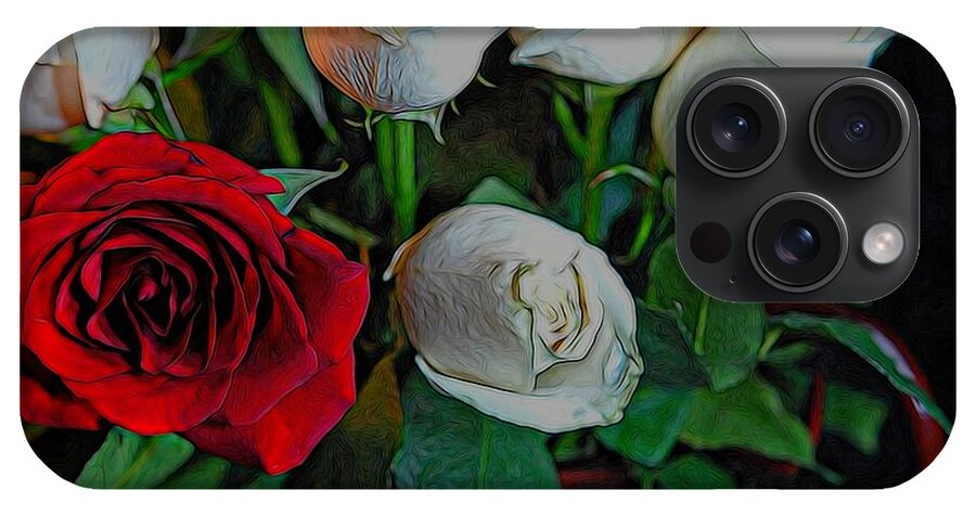 Red and White Roses Collection 2 - Phone Case