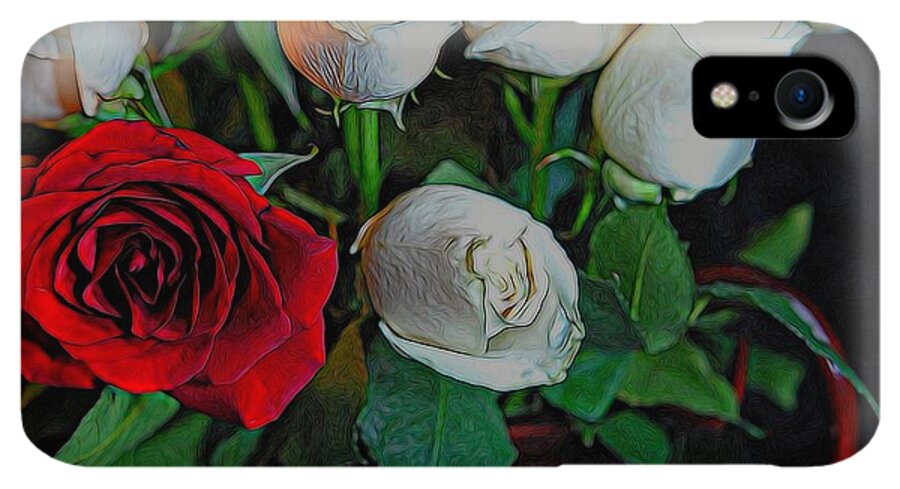 Red and White Roses Collection 2 - Phone Case