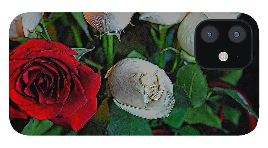 Red and White Roses Collection 2 - Phone Case
