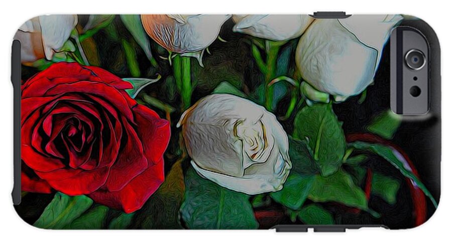 Red and White Roses Collection 2 - Phone Case