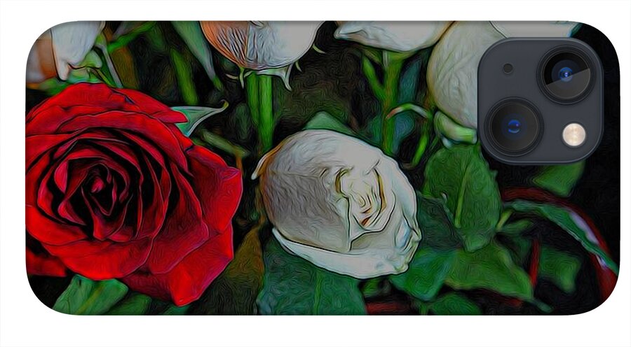 Red and White Roses Collection 2 - Phone Case