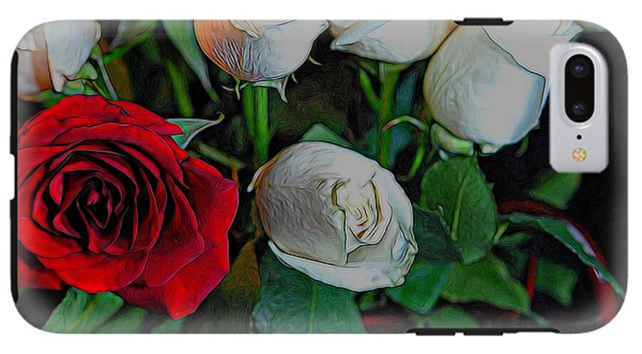 Red and White Roses Collection 2 - Phone Case