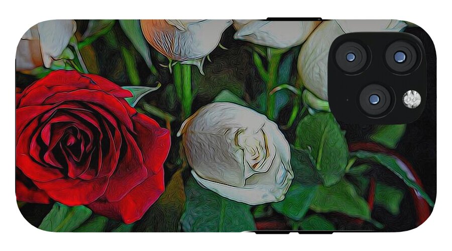 Red and White Roses Collection 2 - Phone Case
